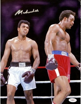 Muhammad Ali Signed Large Magazine Photo